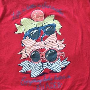 Lauren James Tee Life is Better in Seersucker